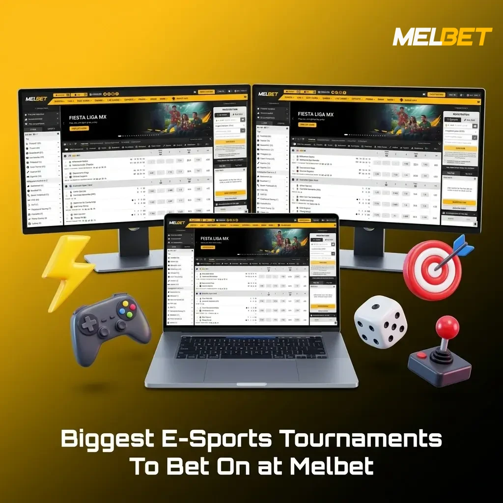Biggest e-sports tournaments to bet on at Melbet including Dota 2, CS2, Valorant and League of Legends events