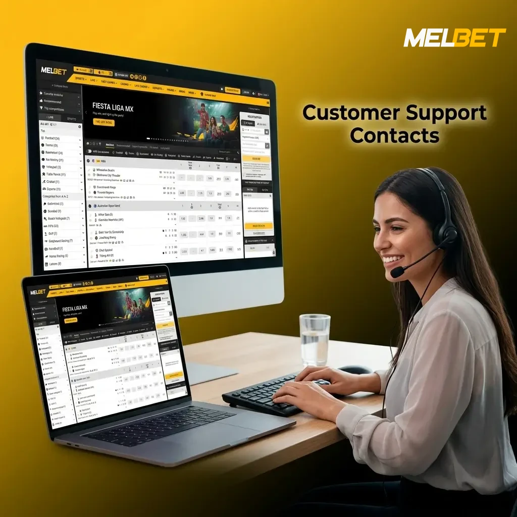 Melbet India customer support channels including live chat, email, phone, and Telegram for deposit queries