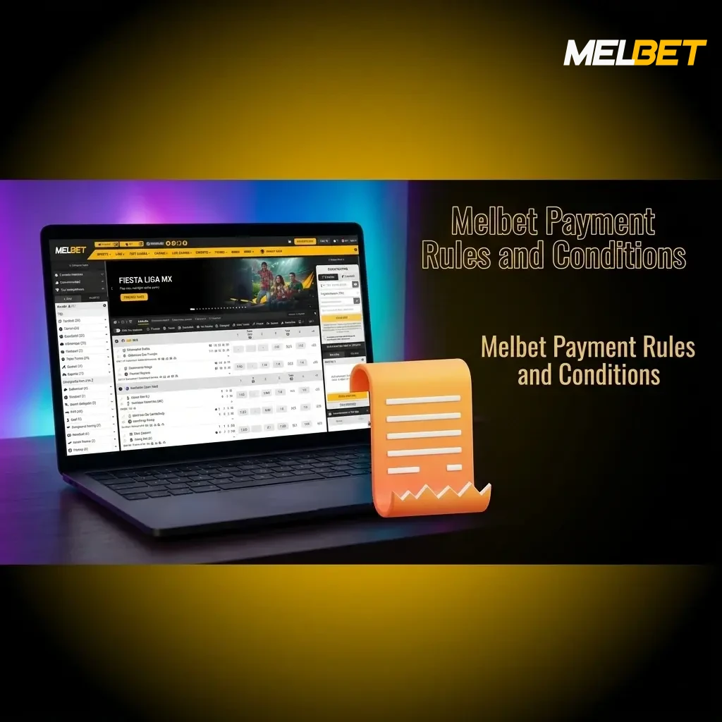 Melbet payment rules covering deposits, withdrawals, verification, bonus wagering, and processing conditions for secure transactions